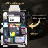 Luxe - Autostoel Organizer - Organizer met Tablet Houder - Auto Stoel Organiseer Multifunctionele Achterbank Organisator Auto Opbergtas - Achterbank Auto Organisator